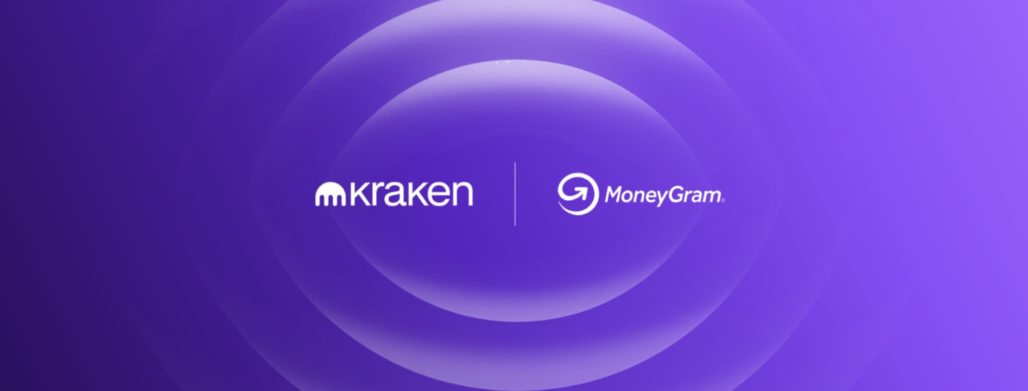 Banner Kraken e MoneyGram insieme per convertire le crypto in contanti