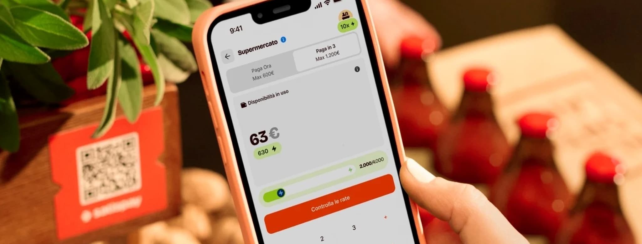Banner Satispay “Paga in 3”: il BNPL che porta la rateizzazione anche nel retail fisico