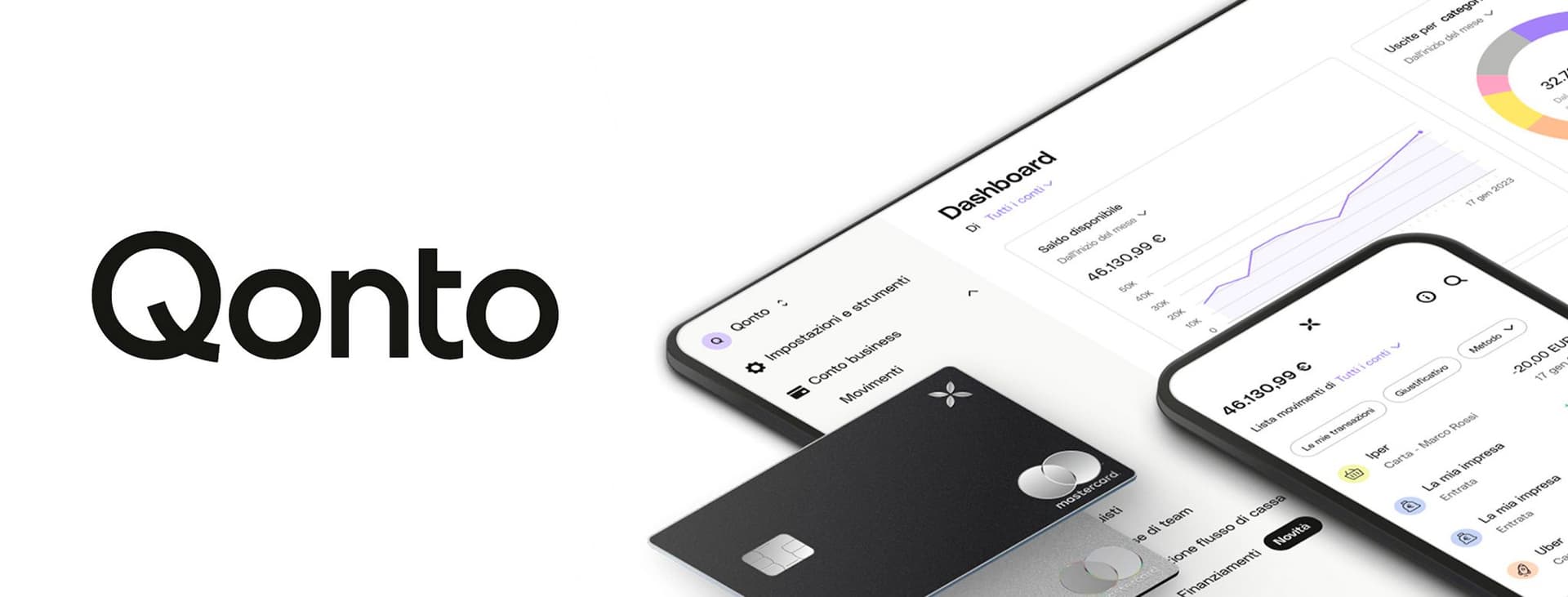 Banner Qonto lancia la nuova sezione Finanziamenti