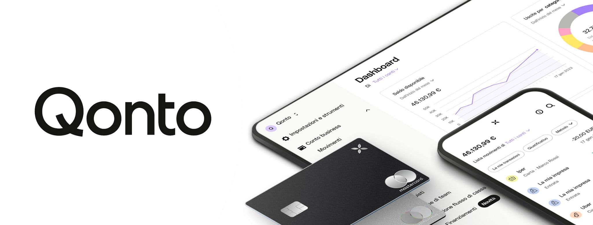 Banner Qonto lancia la nuova sezione Finanziamenti