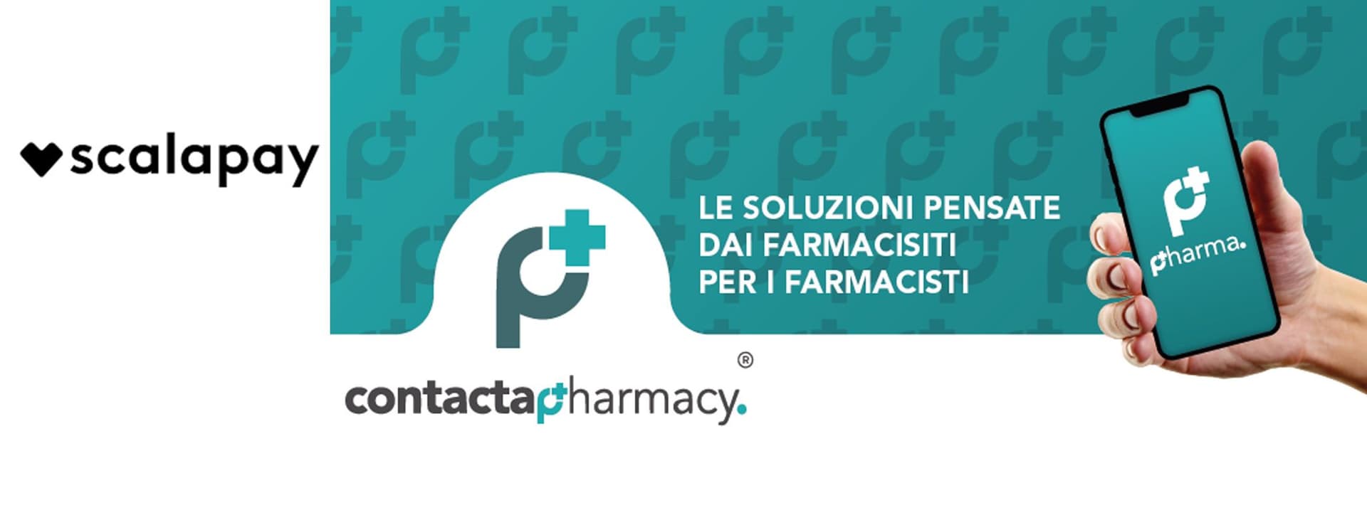 Banner Il Buy Now Pay Later in farmacia: accordo Scalapay – Contacta Pharmacy