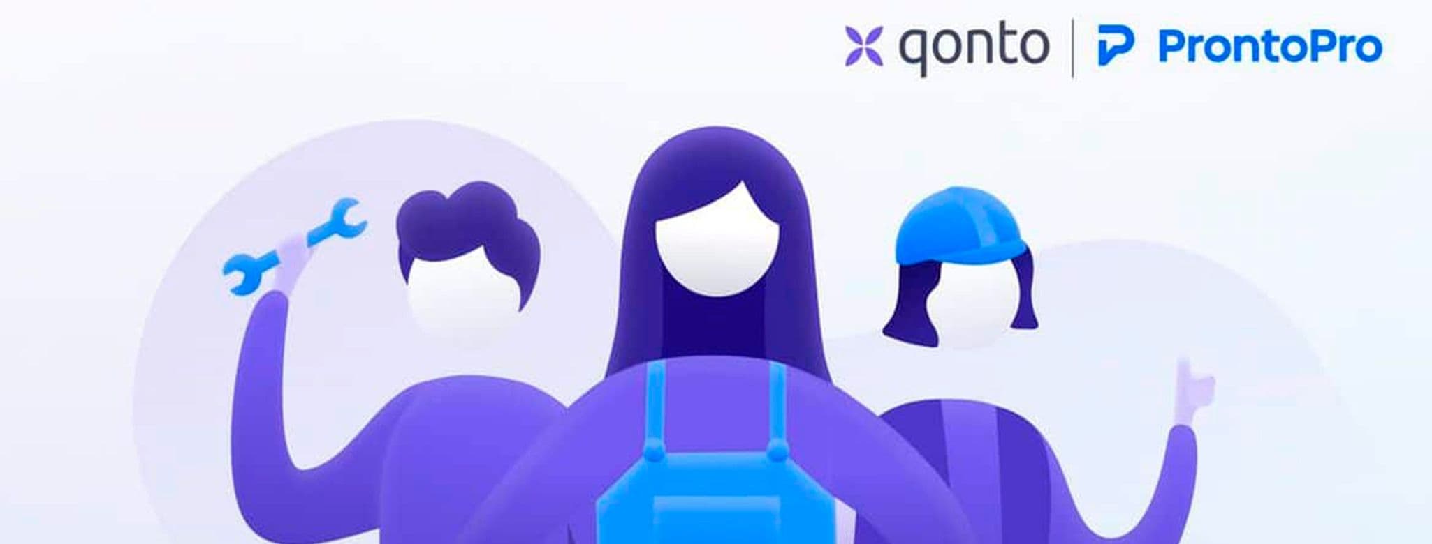 Banner Partnership tra Qonto e ProntoPro: conto in offerta e crediti omaggio