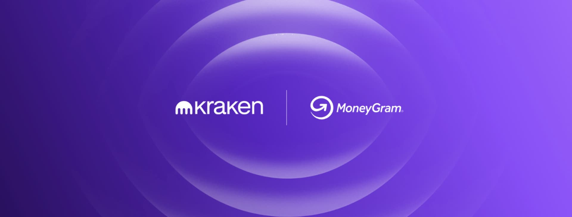 Banner Kraken e MoneyGram insieme per convertire le crypto in contanti